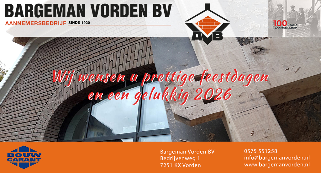 Kerstgroet rood 2026